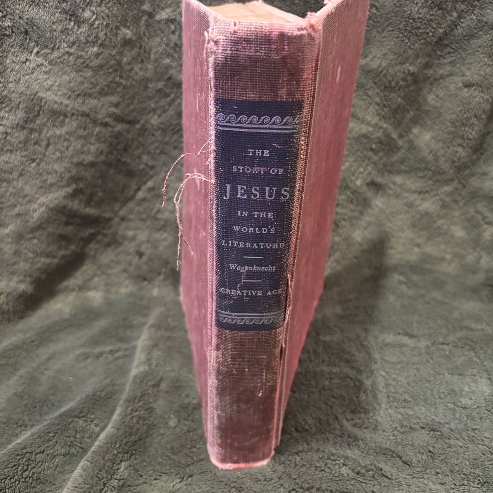 Story of Jesus World’s Literature 1946 Edward Wagenknecht Fritz Kredel